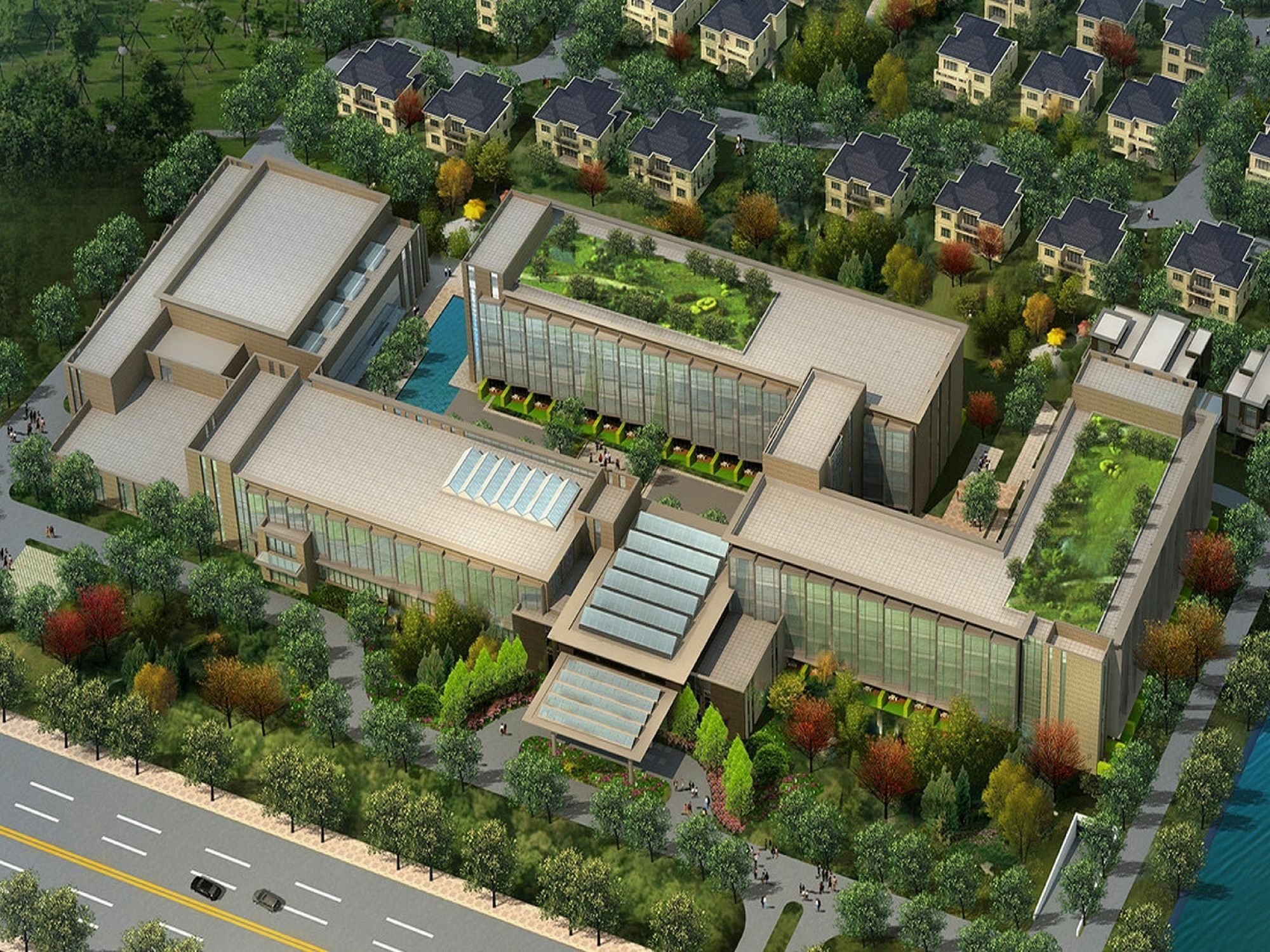 Sheraton Shanghai Chongming Hotel Eksteriør billede